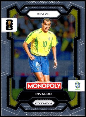 2026 Panini Prizm Monopoly FIFA World Cup Soccer #21 Rivaldo | eBay
