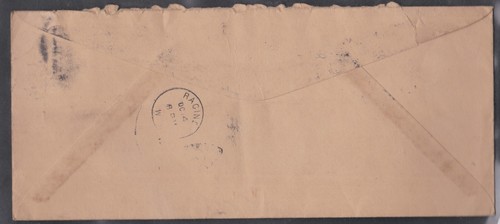 USA ADVERTISING COVER ENVELOPE S C JOHNSON & SON DETROIT TO RACINE SPECIAL DELIV - Picture 2 of 2