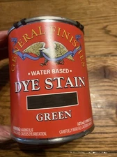 General Finishes Water Based Dye Green Pint