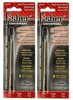 Two Fisher Space Pen Su2f / Red Ink su Series Universal Refills Two Fisher Space Pen Su2f / Red Ink su Series Universal Refills