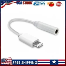 For Apple iPhone Headphone Adapter Jack 3.5mm Aux Cord Dongle