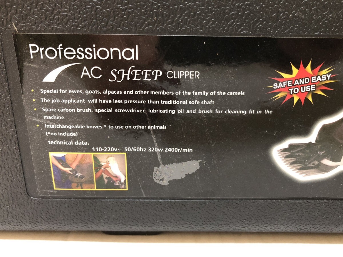 NEW - PROFESSIONAL Sheep Goat Alpaca Clipper Shear Clipper