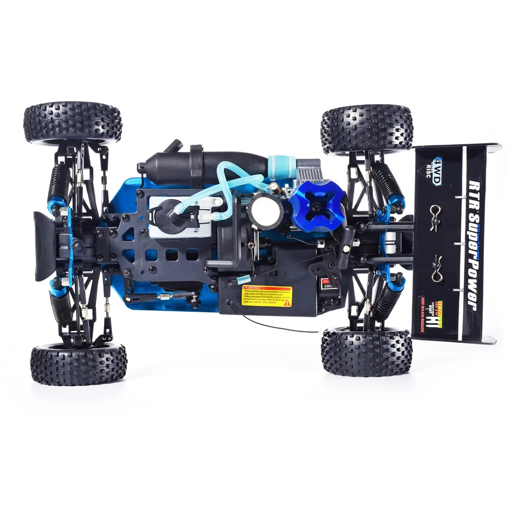 Petrol RC Car With *Two Gears* Remote Control Car With STARTER KIT & NITRO  FUEL