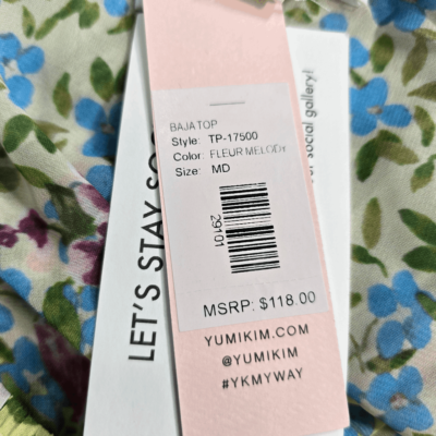 その他 Fleur.. Yumi Kim Yellow Fleur Melody Baja Top Medium | eBay