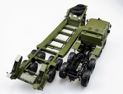 Camión tractor SSM 1/43 RUSO MAZ-537 + Semirremolque CMZAP-5247G modelo fundido a presión - Imagen 4 de 17