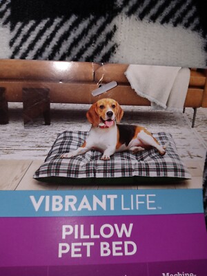 Vibrant Life Red Cable Knit Pet Pillow Bed 27