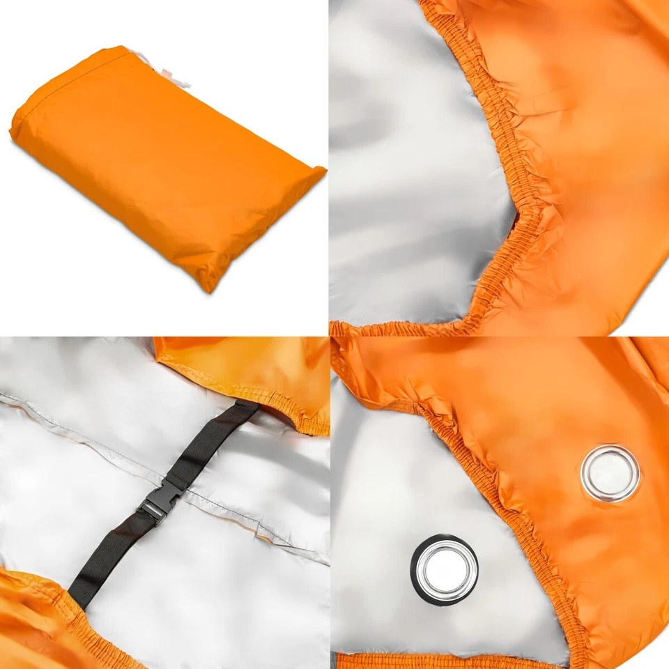 Motorcycle Cover XXXL for Triumph Rocket III Touring, Trophy/ SE bl-org Foto 4 de 4