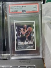 2019-20 Panini NBA Stickers - Keldon Johnson - Rookie RC #468 - PSA 9