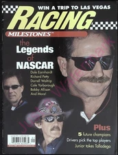 Vintage Magazine Racing Milestones January 2002 The Legends of Nascar