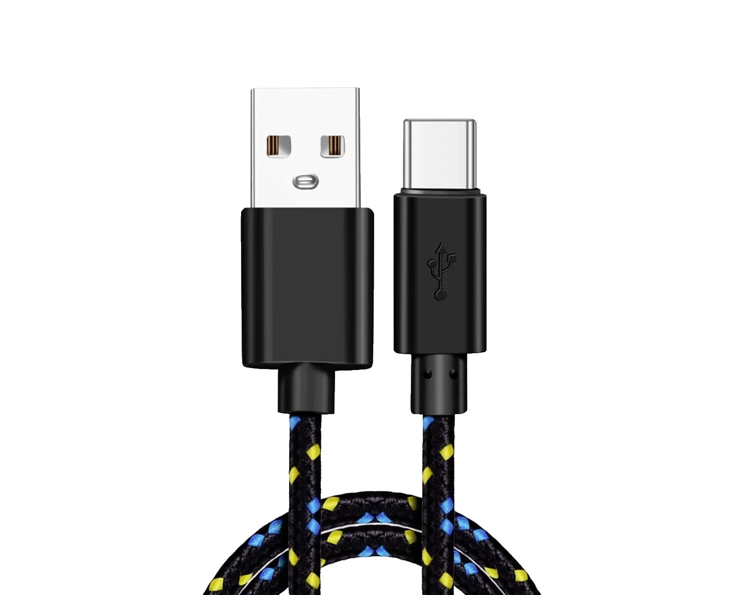 Black Charging and Data Sync Cables