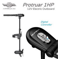 Protruar 1HP Fuoribordo Elettrico 12V Digimax, Albero 90cm, MOTORI TRAINA HASWING