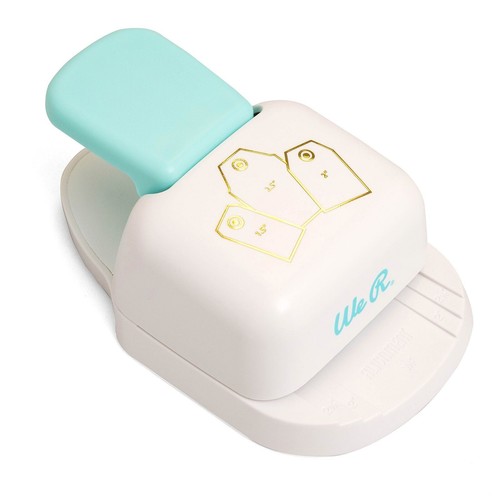 We R Memory Keepers 3-in-1 Angled Tag Punch 60000038 by American Crafts - Picture 3 of 12