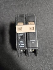 Eaton Cutler Hammer CH260 60A, 2 Pole 120/240V  Circuit Breaker