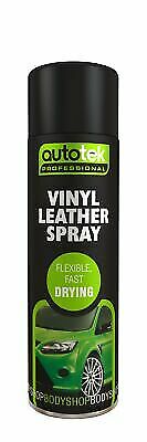 2 X AUTOTEK VINYL & LEATHER SPRAY - 500ML Flexible fast drying
