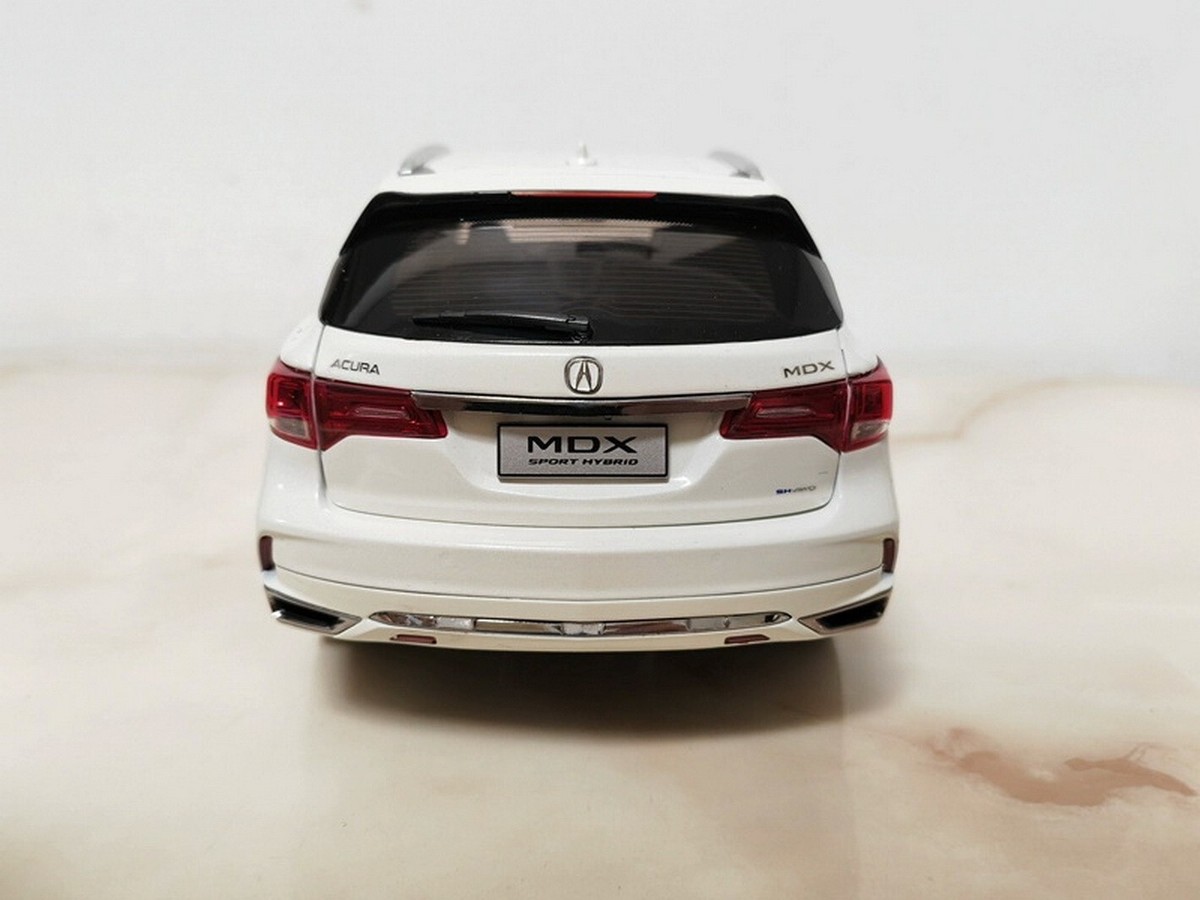 1/18 Scale Honda ACURA MDX White Diecast Car Model Toy