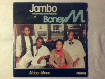 BONEY M. Jambo 7'' ITALY 