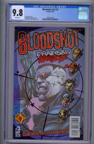 BLOODSHOT VOL 2 #3 CGC 9.8 - Picture 1 of 1