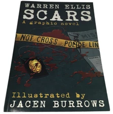Scars A Graphic Novel Warren Ellis Jacen Burrows(signed) Aug 2008 2nd Printing