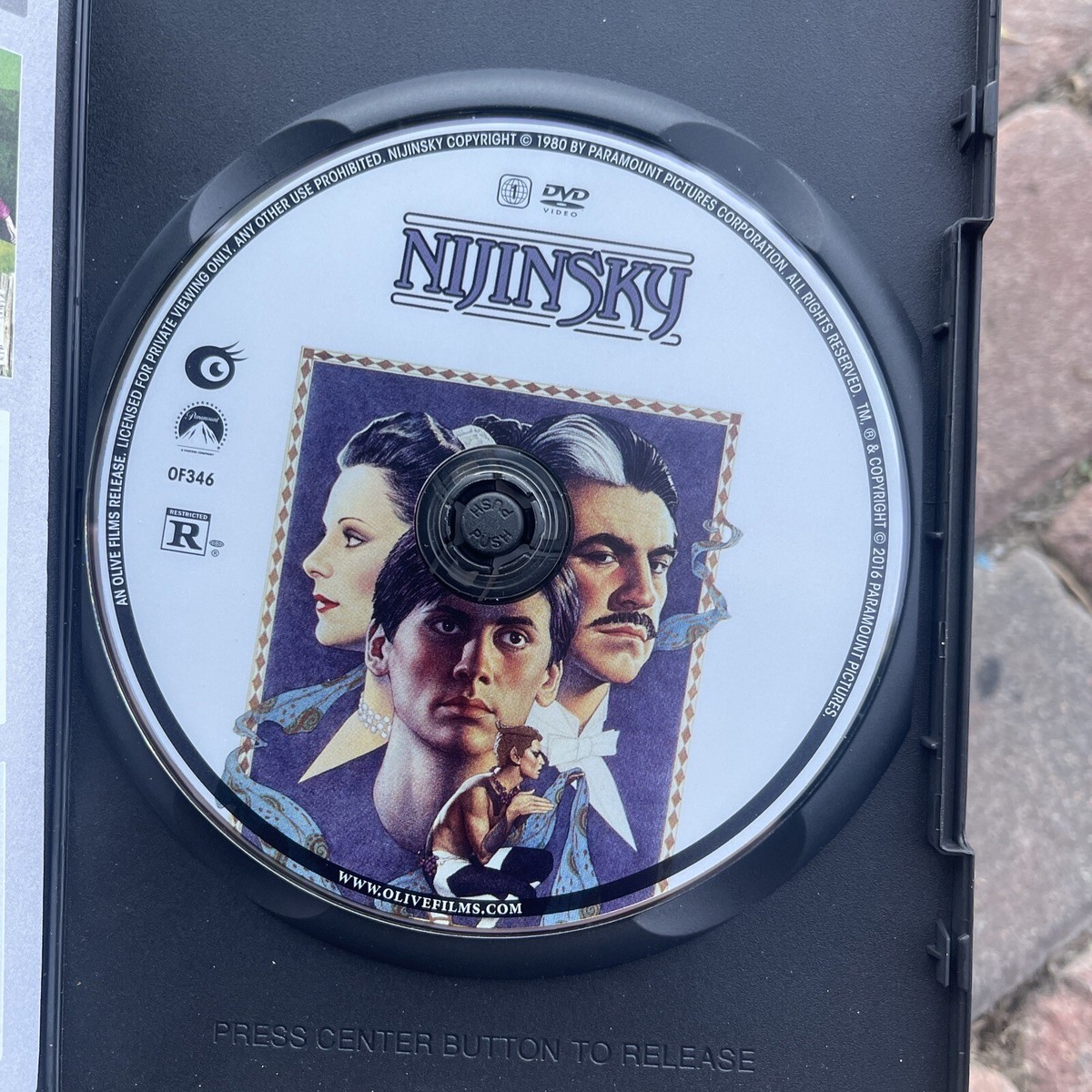 Nijinsky (DVD) Alan Bates George De La Pena Leslie Browne Ballet