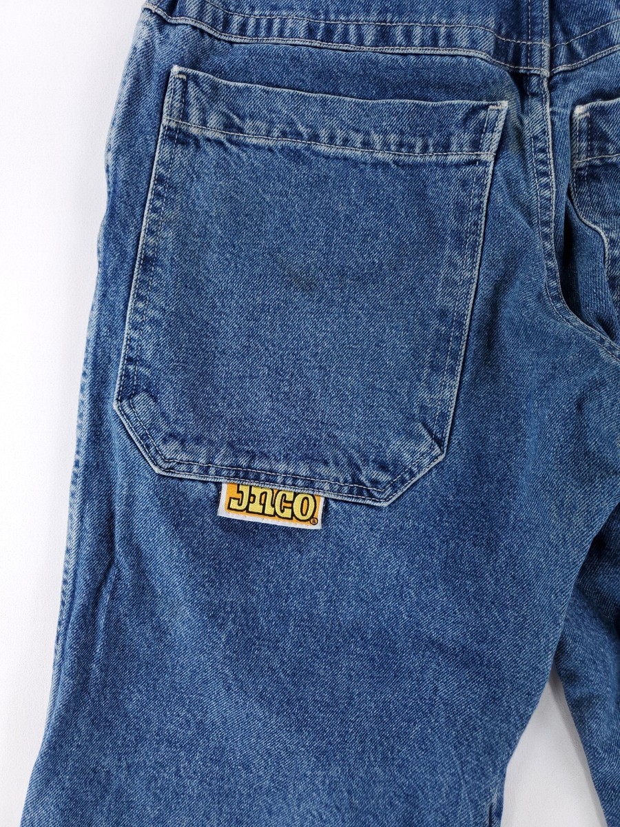 【Special】 USA-Made JNCO ARK WIDE DENIM JNCO VTG 90s Ark Made in USA Baggy Skater Jeans Mens 31 (31 x 28.5
