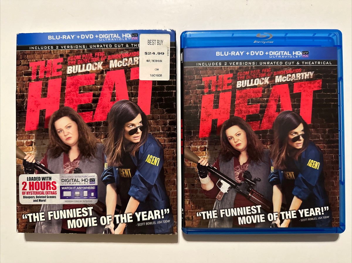 HEAT（ヒート）DVD-BOX The Heat - Blu-ray & DVD With Slipcover (2013) Sandra Bullock