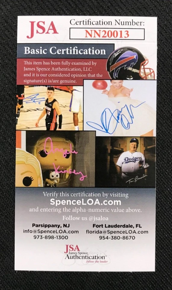 Billy Herman Signed HOF Plaque Postcard JSA Certified MLB Dodgers/Cubs (d.1992)! - Image 4 of 4