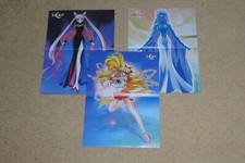 Sammlung 3 Poster Sailor Moon Manga/Anime 2000 sehr gut für Sammler