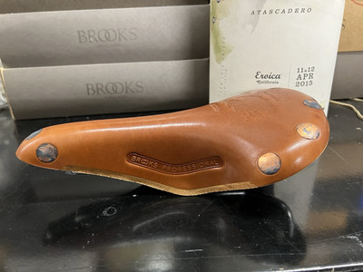 New ~Brooks Team Pro Eroica California Saddle 2015 Limited Edition