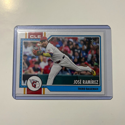 2026 Topps Series 1 Jose Ramirez Cleveland Guardians Vintage Stock SSP 65/99!!