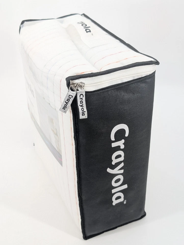 Conjunto de roupa de cama Crayola 3 peças completo/queen novo em folha - Imagem 3 de 4