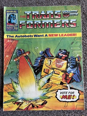 Marvel The Transformers comic, No.111, 2nd May  87, Good Condition
