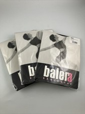  Lot of 3 Balera Dancewear Basic Fishnet Tights Size L/XL BLACK - T94 Adult