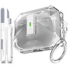AirPods Pro 3 Hülle transparent stoßfest Reinigungsset Schutz Cover