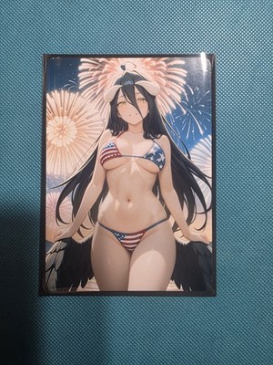 Beautiful Waifu Card -Albedo-Goddess ACG Custom DIY Fan Art Card 