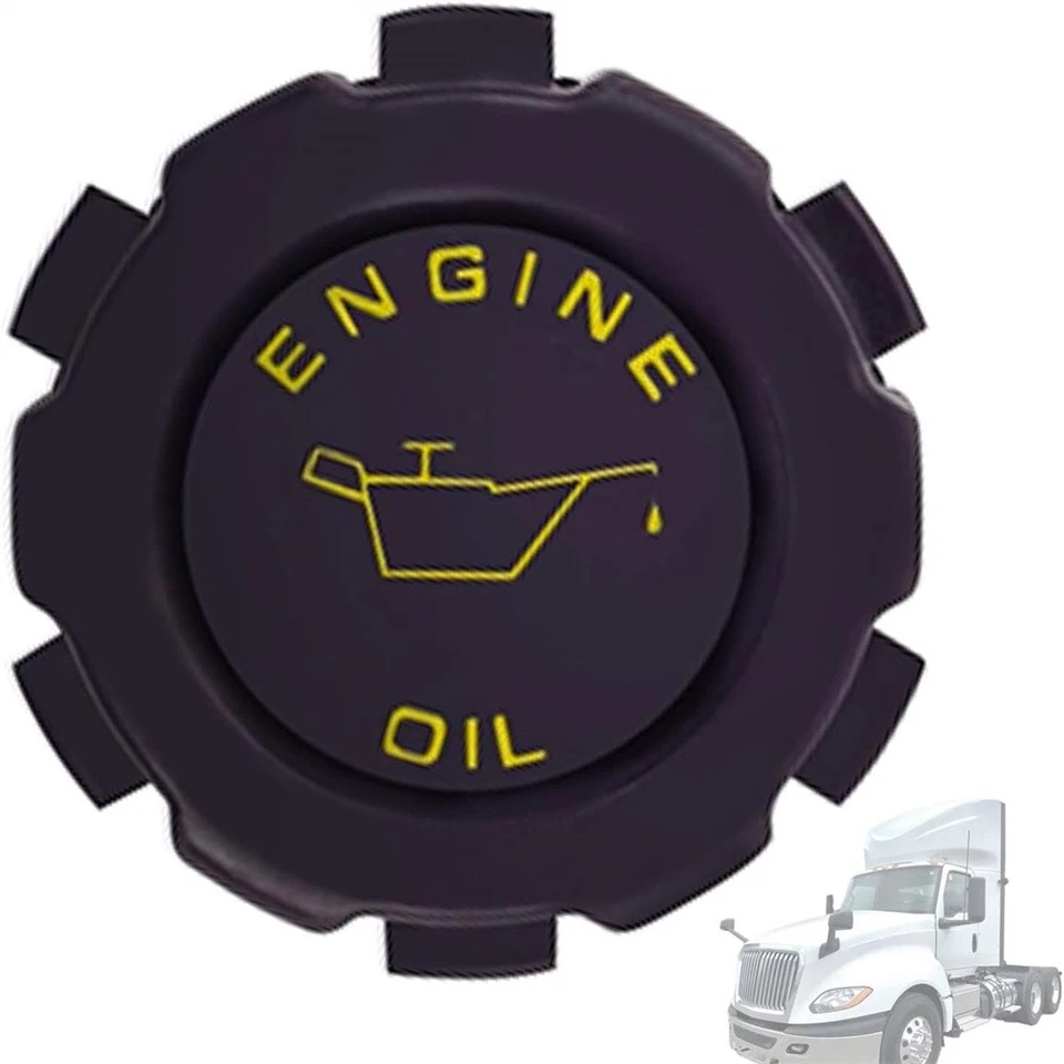 Engine Oil Fill Cap For Kenworth T660 T680 T700 T800 Peterbilt 367 386 387 388 Foto 2 de 4