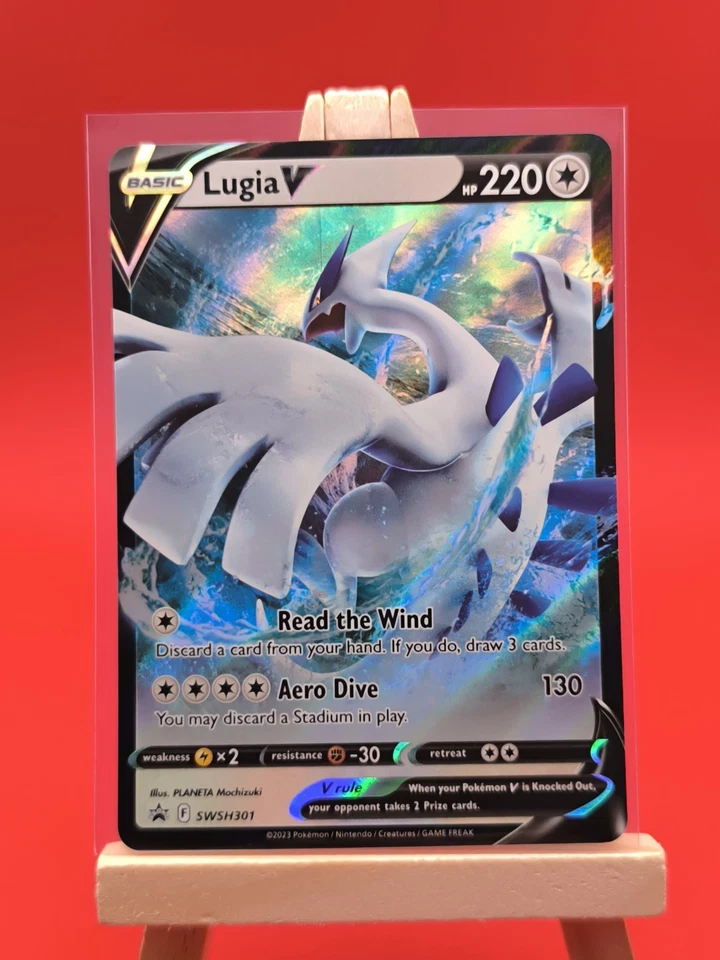 Lugia V SWSH301 Sword & Shield Ultra Rare Holo Promo Pokemon Card * New * - Image 2 of 4