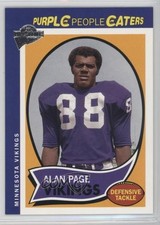 2004 Topps All-Time Fan Favorites Alan Page #1 HOF 2p4