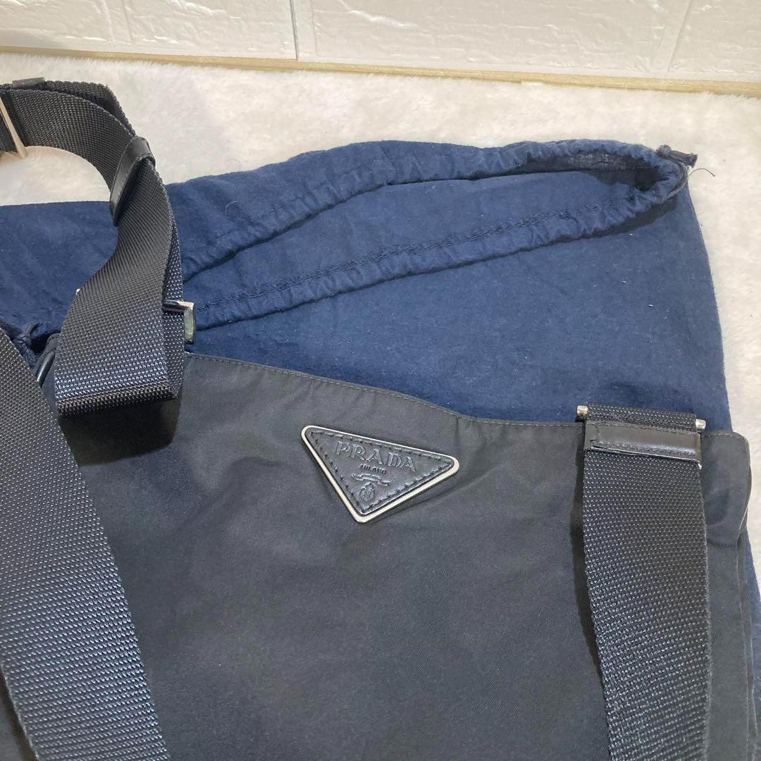 PRADA Nylon Leather Shoulder Bag thumbnail 5
