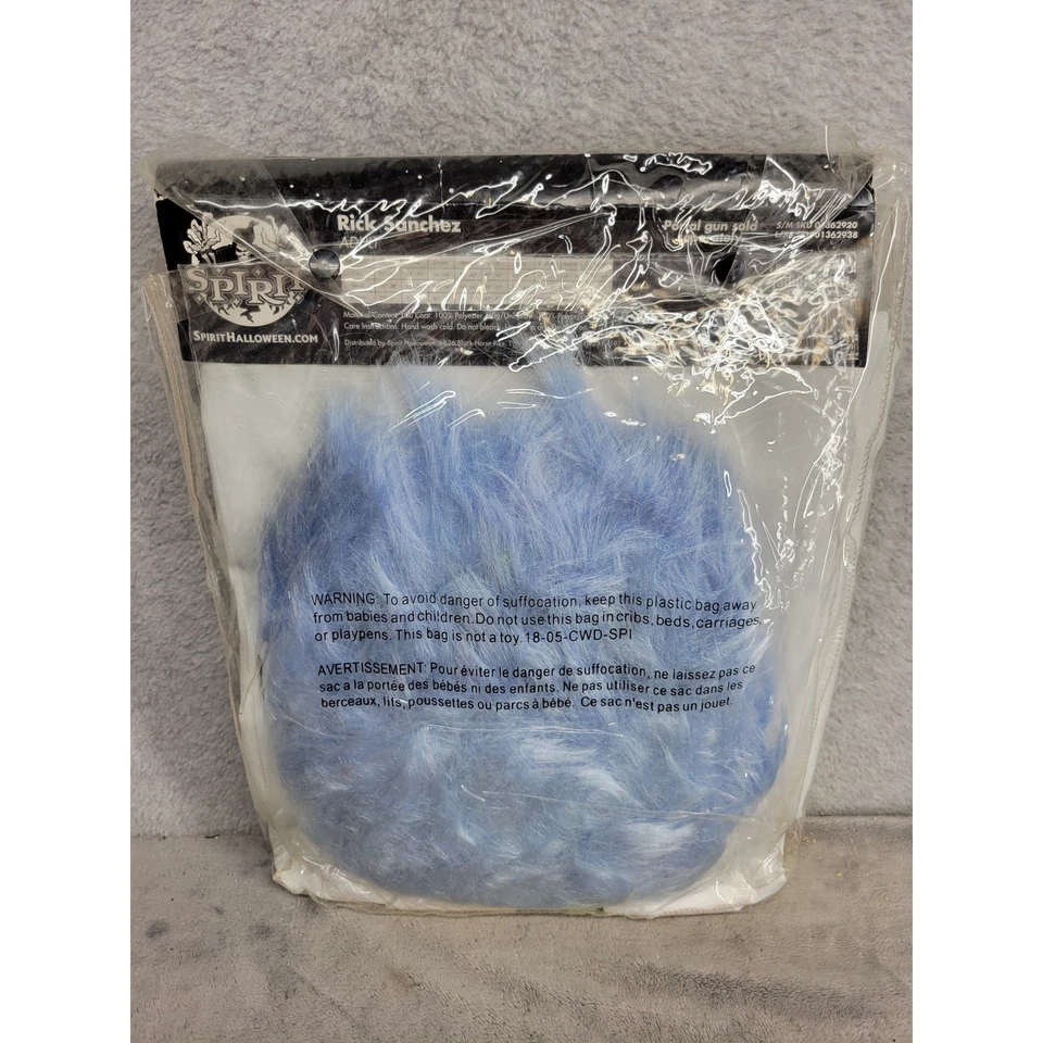 Peluca Abrigo de Laboratorio Rick and Morty Rick Sánchez Disfraz Adulto Espíritu Halloween LG/XL Foto 4 de 4