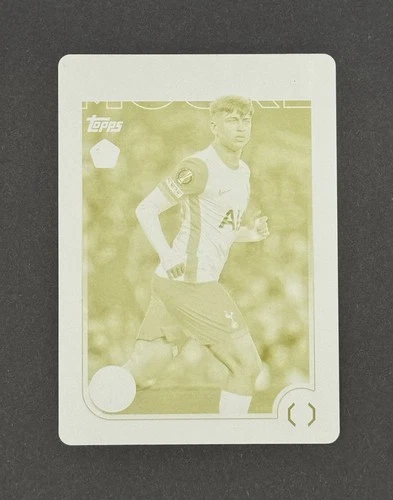 Mikey Moore 1/1 Rookie RC Printing Plate 2024-25 Topps UCC #199 Future Star 🔥