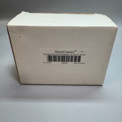 Direct Connect Decorator 50W Universal Slide Volume Control White Plate
