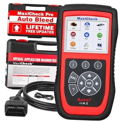 MaxiCheck PRO AutoBleed Scan Tool, ABS Brake Bleed with with ABS SRS