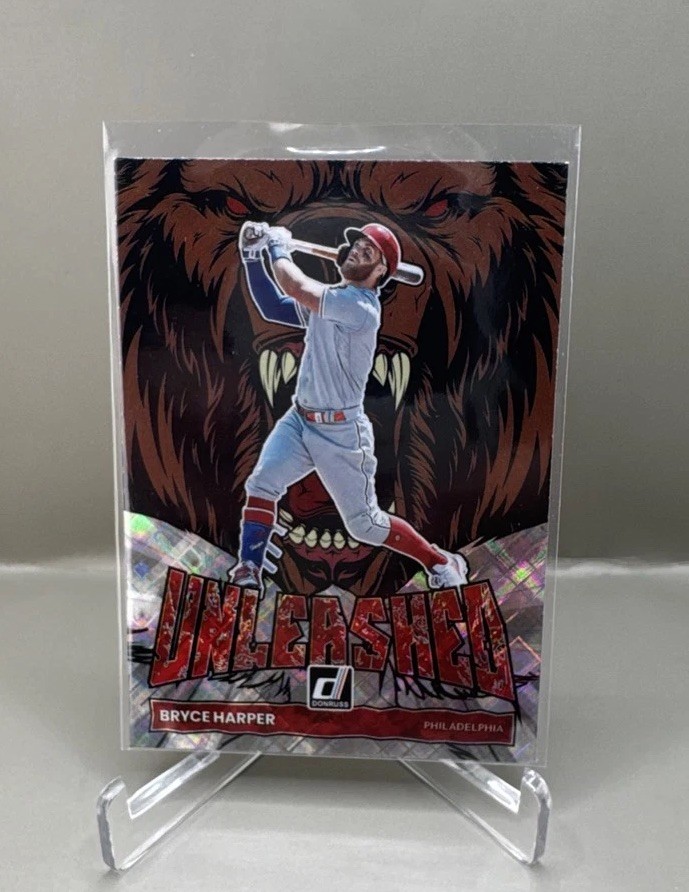 2022 Panini Donruss - Unleashed Bryce Harper #UL-2 Diamond