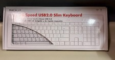Macally IKEY5U2 Wired Keyboard