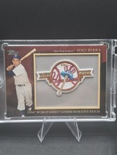 2010 Topps Yogi Berra 1947 World Series Commemorative Patch #MCP115 1C3