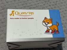 QUMY PET Performance Dog Shoes Boots Anti-Slip Paw Protectors Size 2
