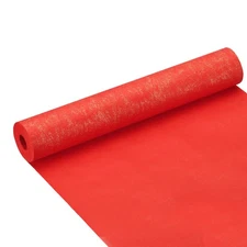 Xuan Paper Roll, 65Ft x 13.4 Inch Rice Paper Chinese Calligraphy Paper, Red