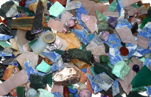 Edelstein Abschnitte Mineral Rohstein Mix ca. 3000 gr Edelstein Abschnitte Mineral Rohstein Mix ca. 3000 gr