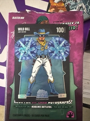 William Contreras Battlefoil Ice 2026 Bo Jackson Battle Arena # BF-226 WILD BILL