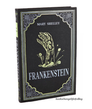 FRANKENSTEIN by Mary Shelley Soft Faux Leather Horror Classic Gift book *New*